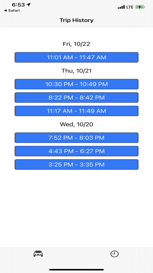 #2. Commute AutoTracker (iOS) 由: Yizra Ghebre