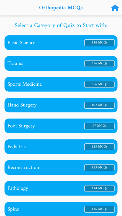 Orthopedic Quiz MCQs Screenshot