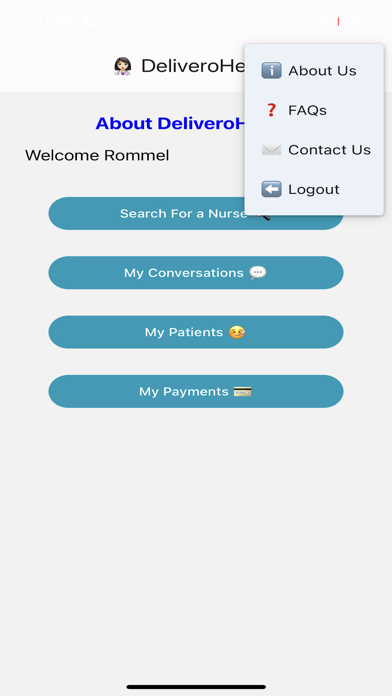 Delivero Health Screenshot