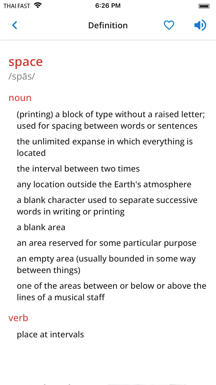 English Fast Dictionary