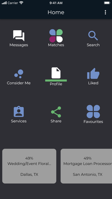AiBLE: Job Search Screenshot