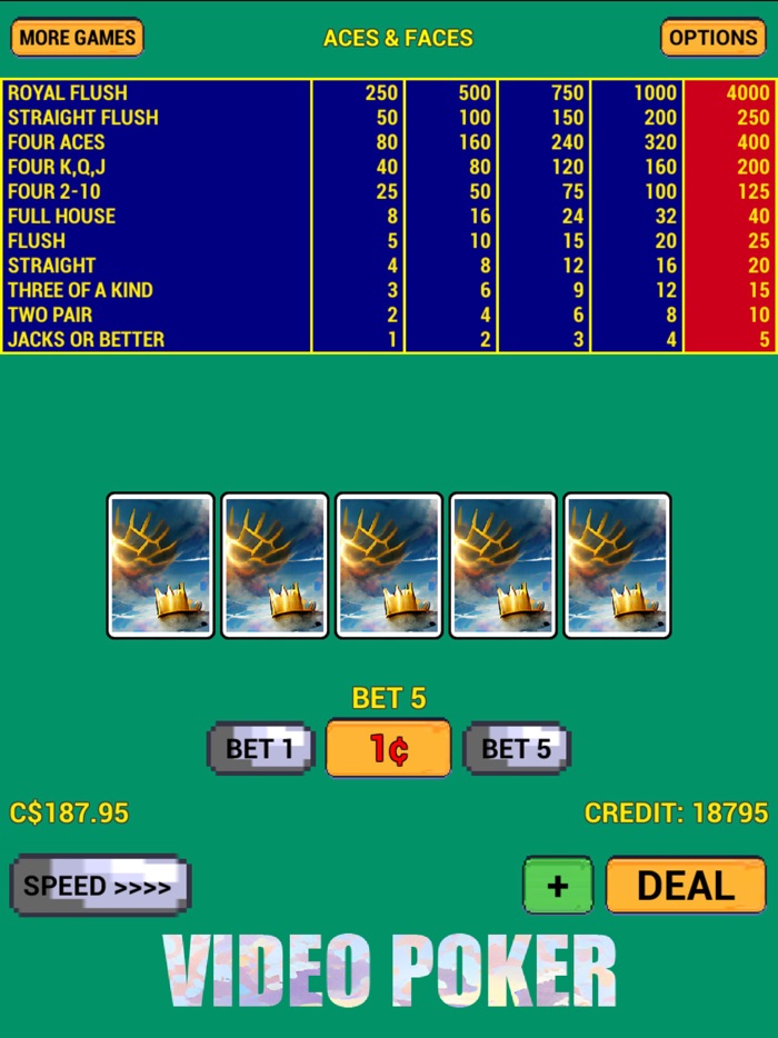Video Poker Super Classic