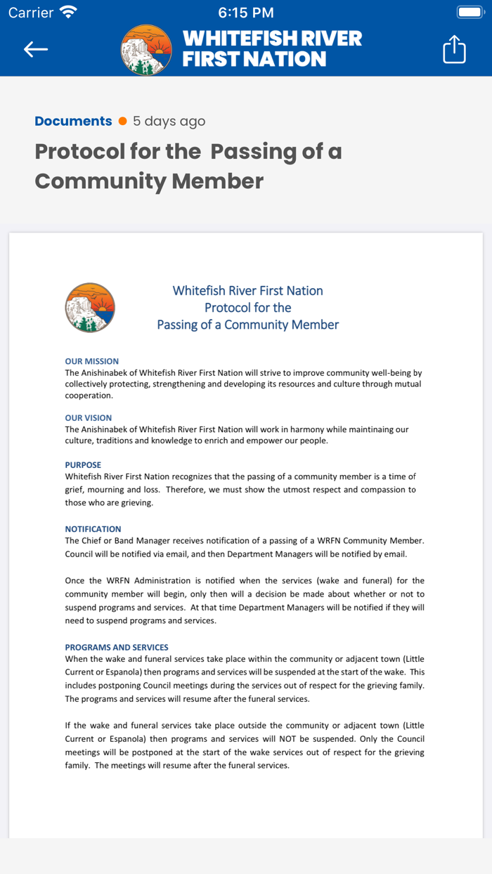 Whitefish River First Nation