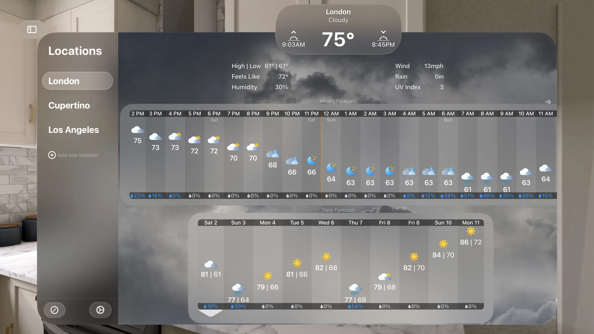 MWeather | Weather Forecast screenshot 3