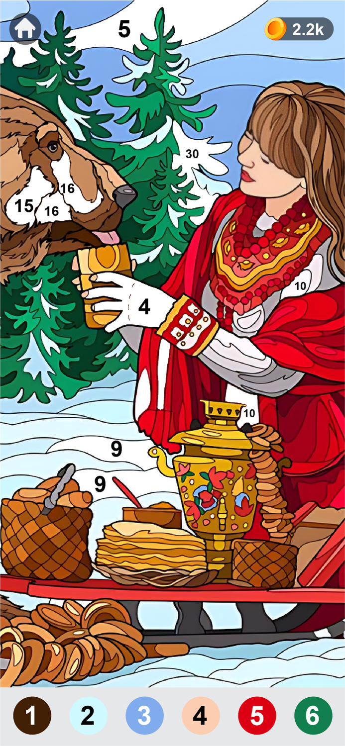 Paint By Number Hey Color