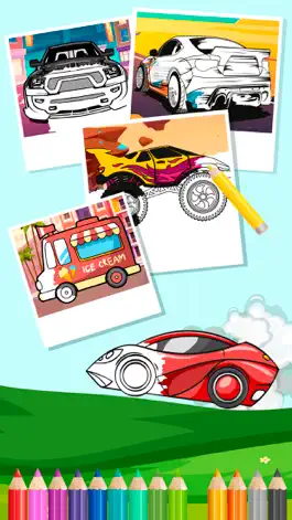 Game screenshot Magic Cars Coloring Pages Pack mod apk