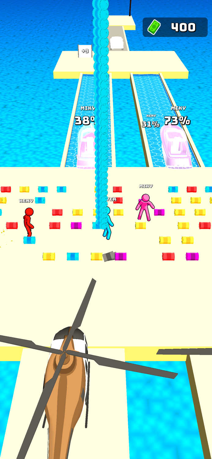 Tile Busters 3D -Survivor Race