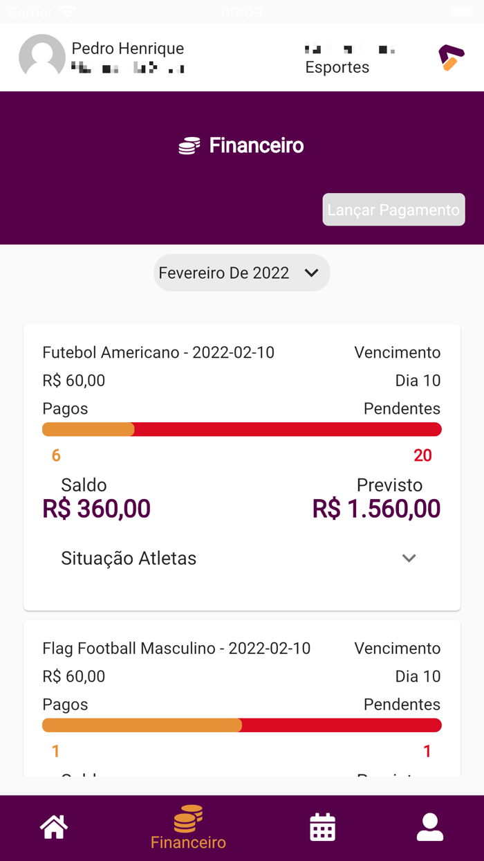 Athletic Gear - Gestor