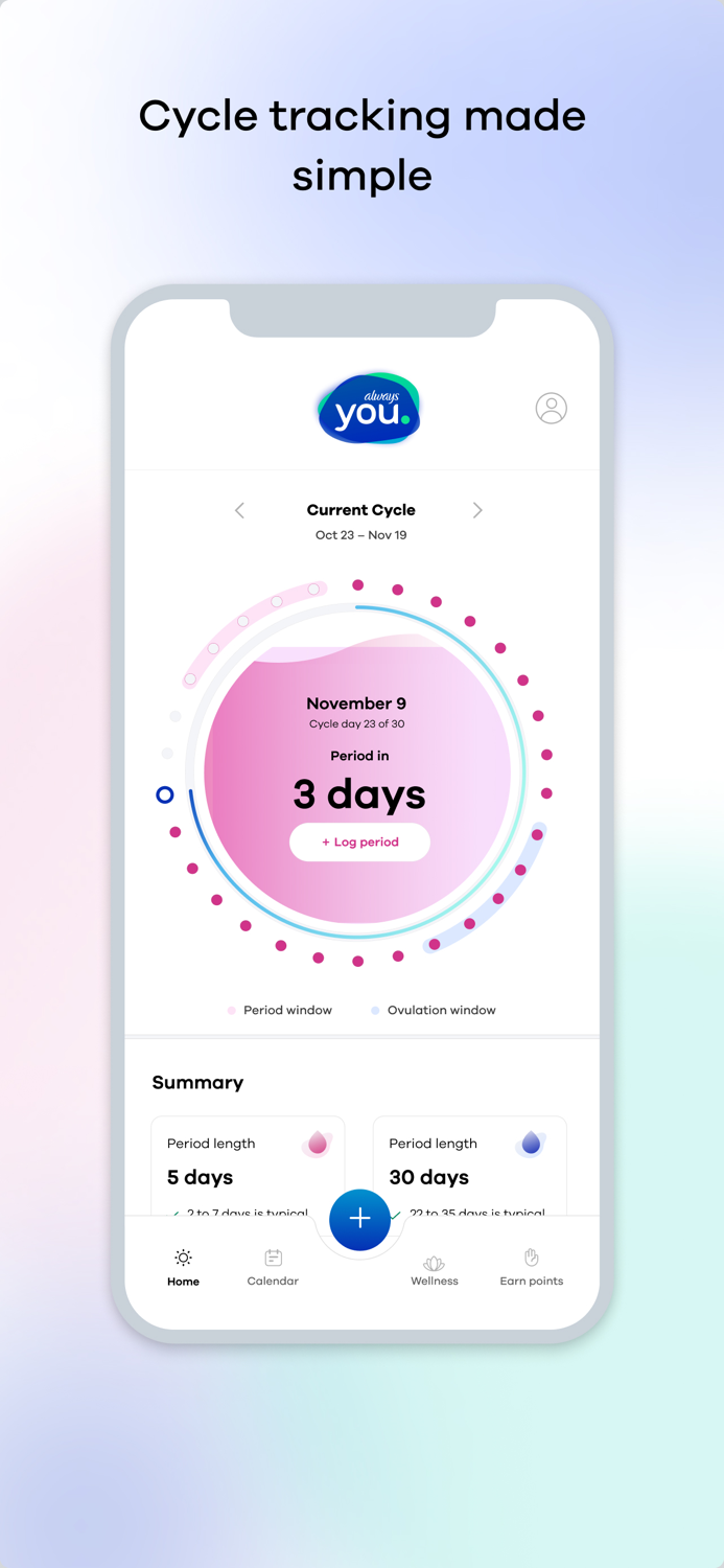 Always You Period Tracker