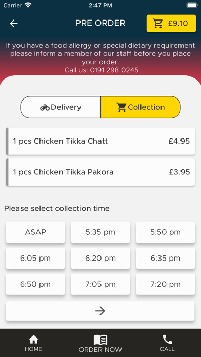 Seghill Tandoori Screenshot