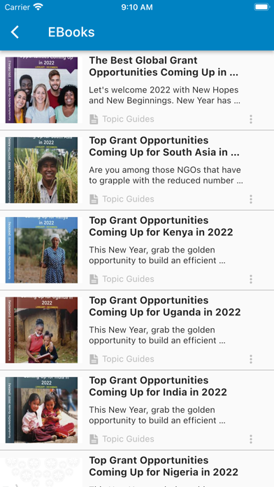 fundsforNGOs Premium Screenshot