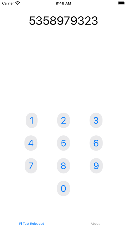 #2. Pi Test Reloaded (iOS) 由: Samuel Stegall