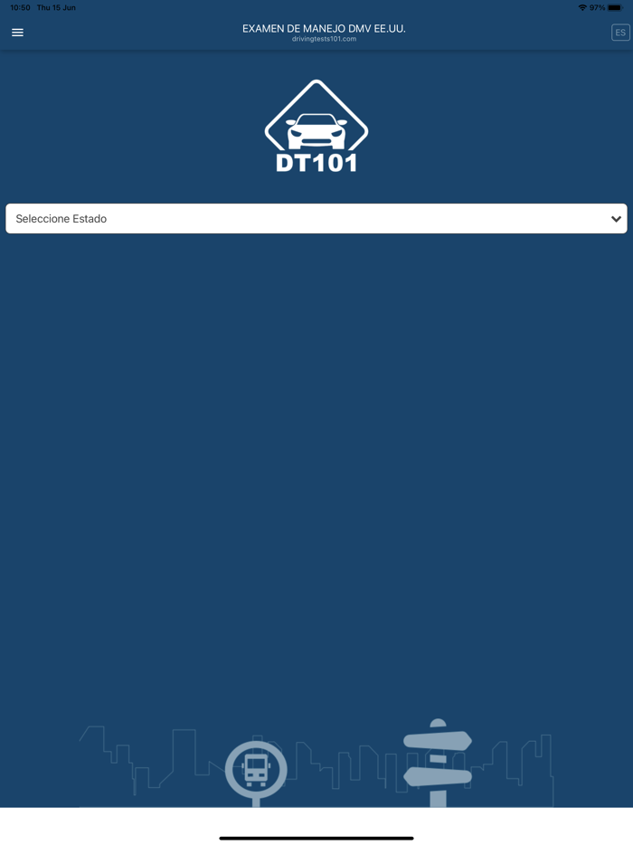 EXAMEN DE MANEJO DMV EE.UU.