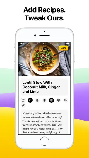 Capture d'écran de Plantry: Meal Plans & Recipes sur iPhone 5