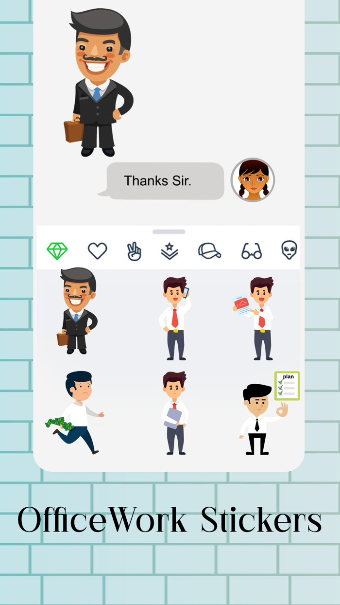 Office Works Sticker