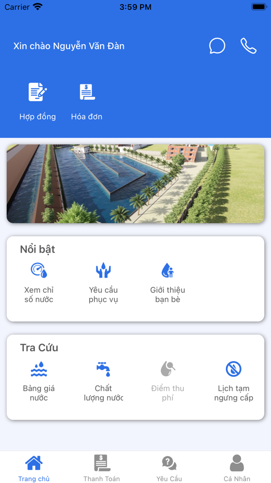 #1. Dịch vụ nước (iOS) 由: Công ty cổ phần giải pháp dịch vụ nước