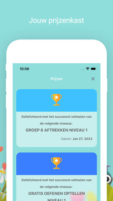 Rekenspelletjes Groep 6 7 8 Screenshot