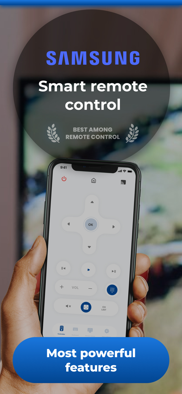 TV remote for Samsung - App