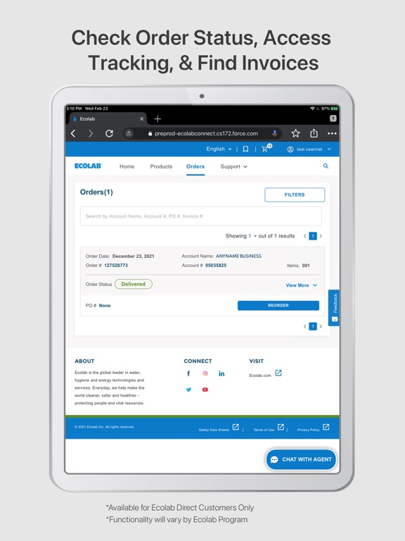 App screenshot