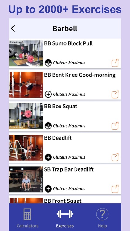 ExRx.net Workout Tools screenshot-6