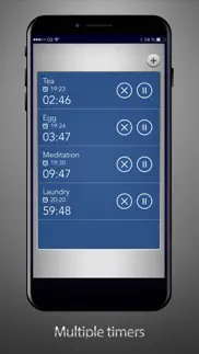 timers - multiple timer iphone screenshot 1