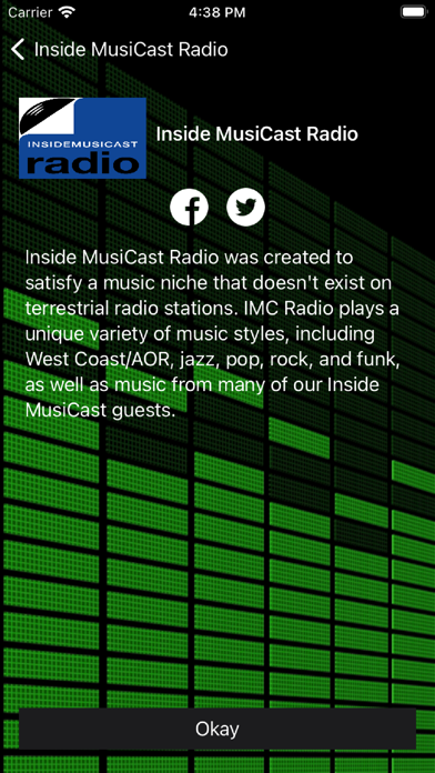 Inside MusiCast Radio Screenshot
