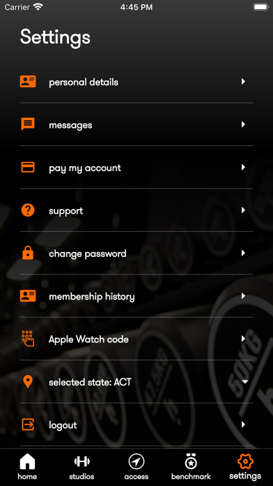 hiit republic - Member ID Screenshot