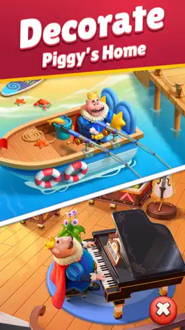 Game screenshot Piggy Kingdom - Match & Rescue apk