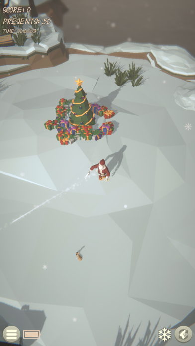 Santa Protects Christmas Tree Screenshot
