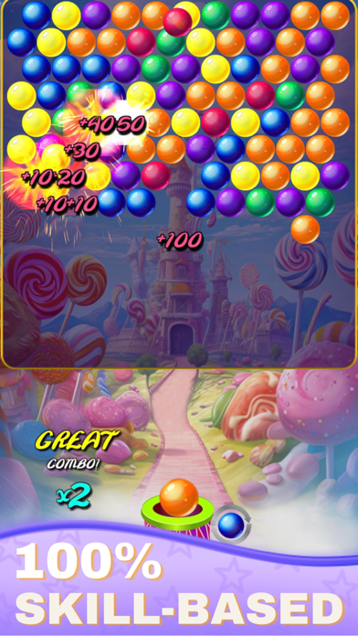 Bubble Candy Cash Shooter Screenshot