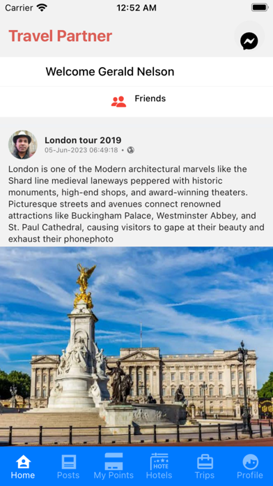TravelPartner.org Screenshot