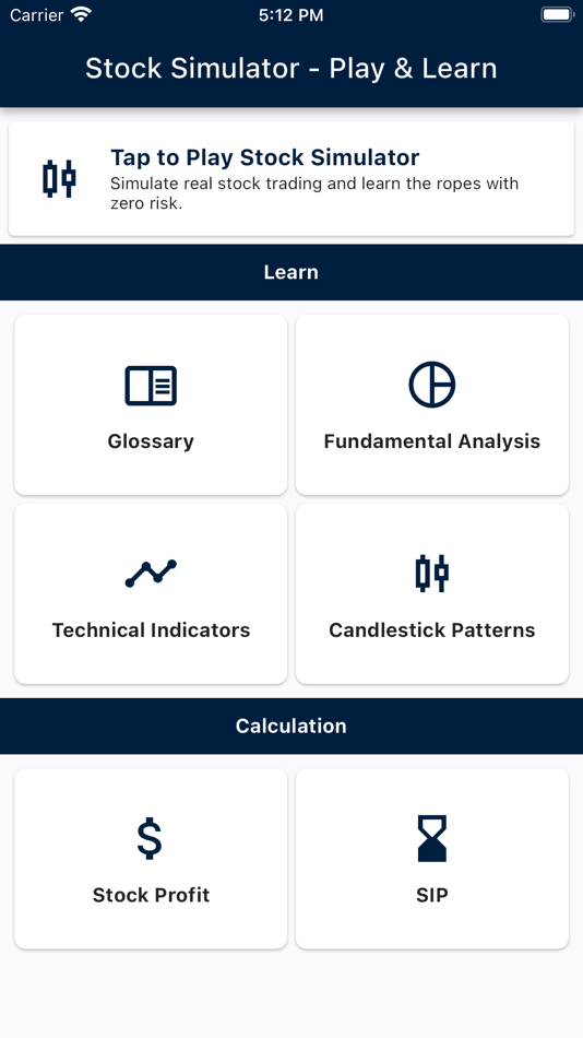 Stock simulator : Play & Learn - 1.0.0 - (iOS)