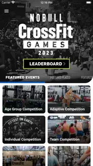 the crossfit games event guide iphone screenshot 2