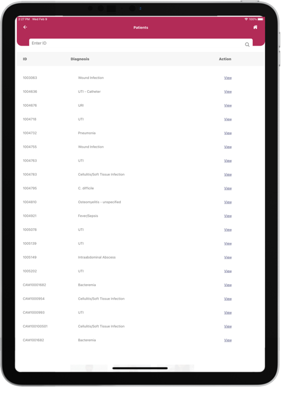 ID Steward iPad screenshot 4 - Medical app