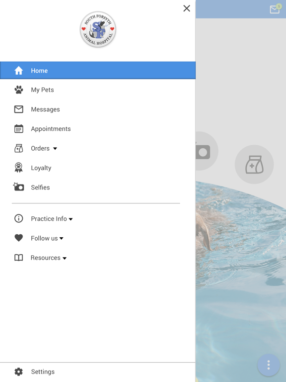 South Forsyth Animal Hospital iPad screenshot 5 - Business app