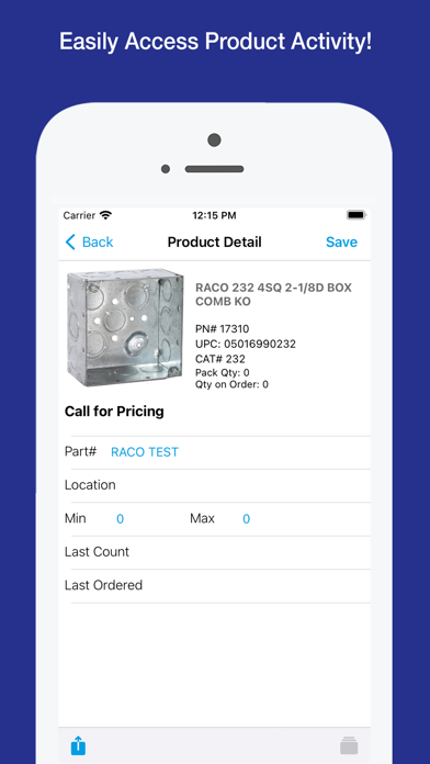 Sonepar USA Stockroom Screenshot