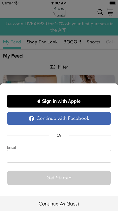 Screenshot #1 pour The Last Best Boutique