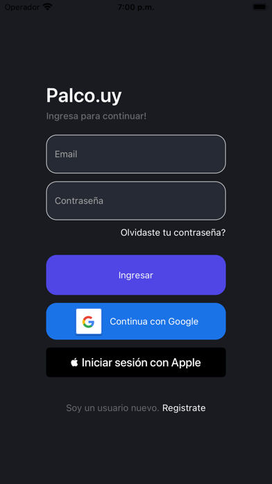 Palco Uy Screenshot