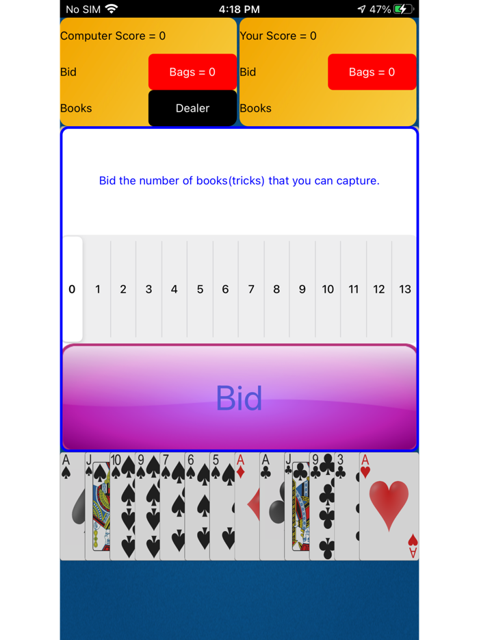 2 Player Spades