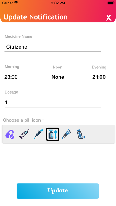 Medicine Reminder Notification Screenshot