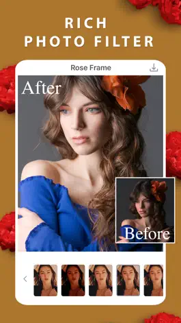 Game screenshot Rose Photo Frames HD apk