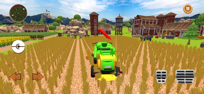 Real Farming Tractor 3D