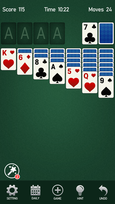 Solitaire Card Games for Brain Screenshot