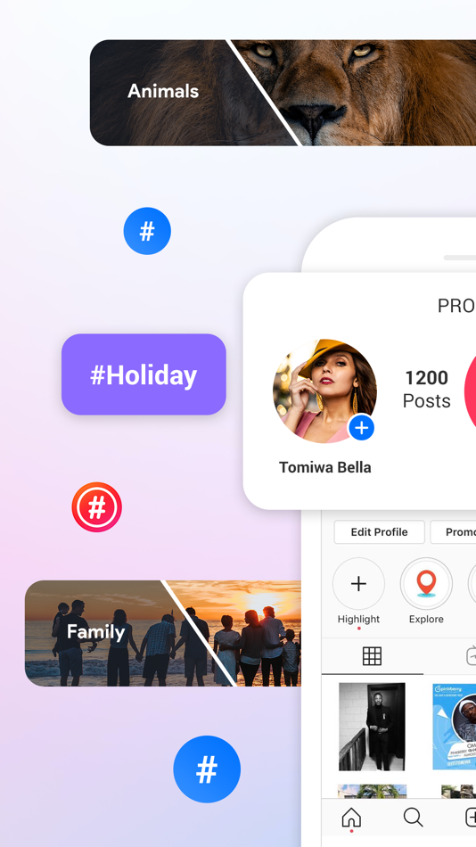 #1. Hashtag : Get Like & Followers (iOS) 由: Hetal Thummar