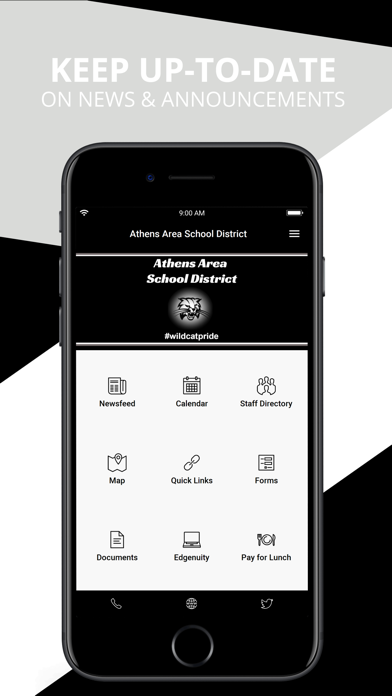 Athens Area School District Screenshot