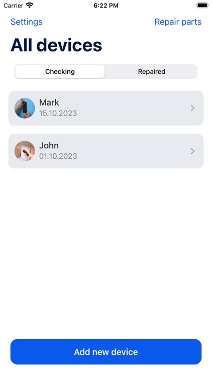 Repara – Be aware of repairs