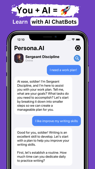 Persona.AI: Enlightened Chats Screenshot