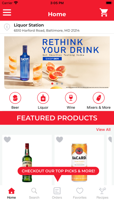 Liquor Station Screenshot