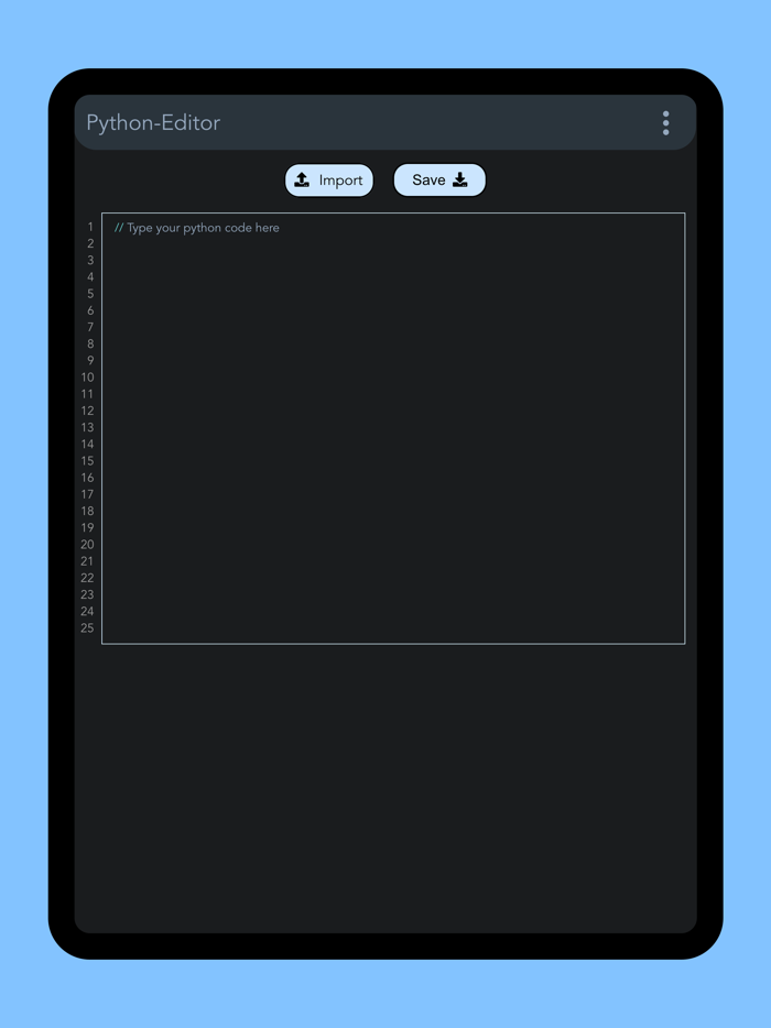Python Editor - .py Editor