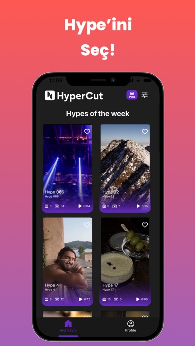HyperCut | Trend Video Editing Screenshot